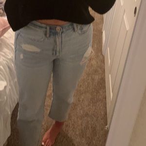 american eagle mom jean